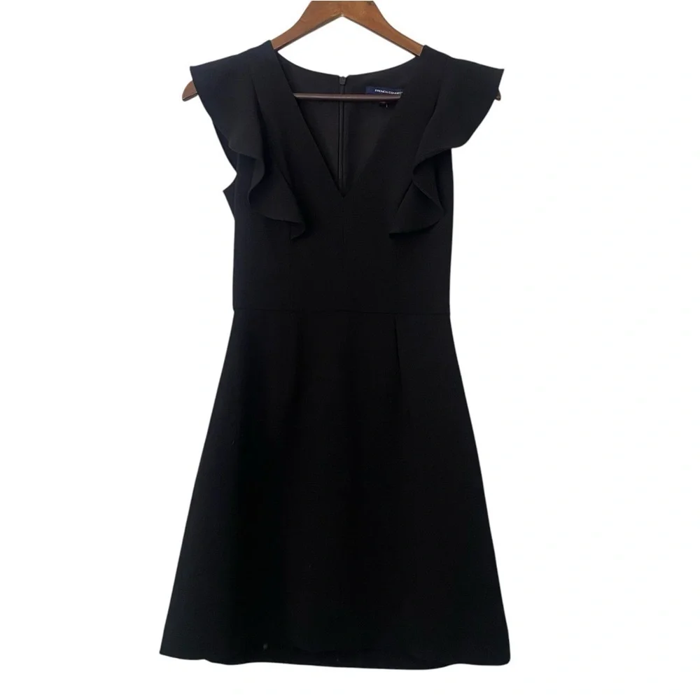 French Connection Black Cocktail Dress - Picture 2 of 10
